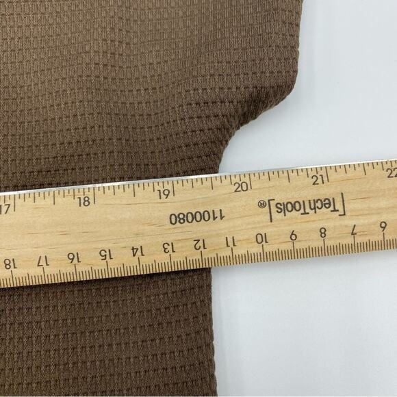 Tomorrowland Woman’s Textured Mid Length Brown Shift Dress- Medium - Picture 5 of 7